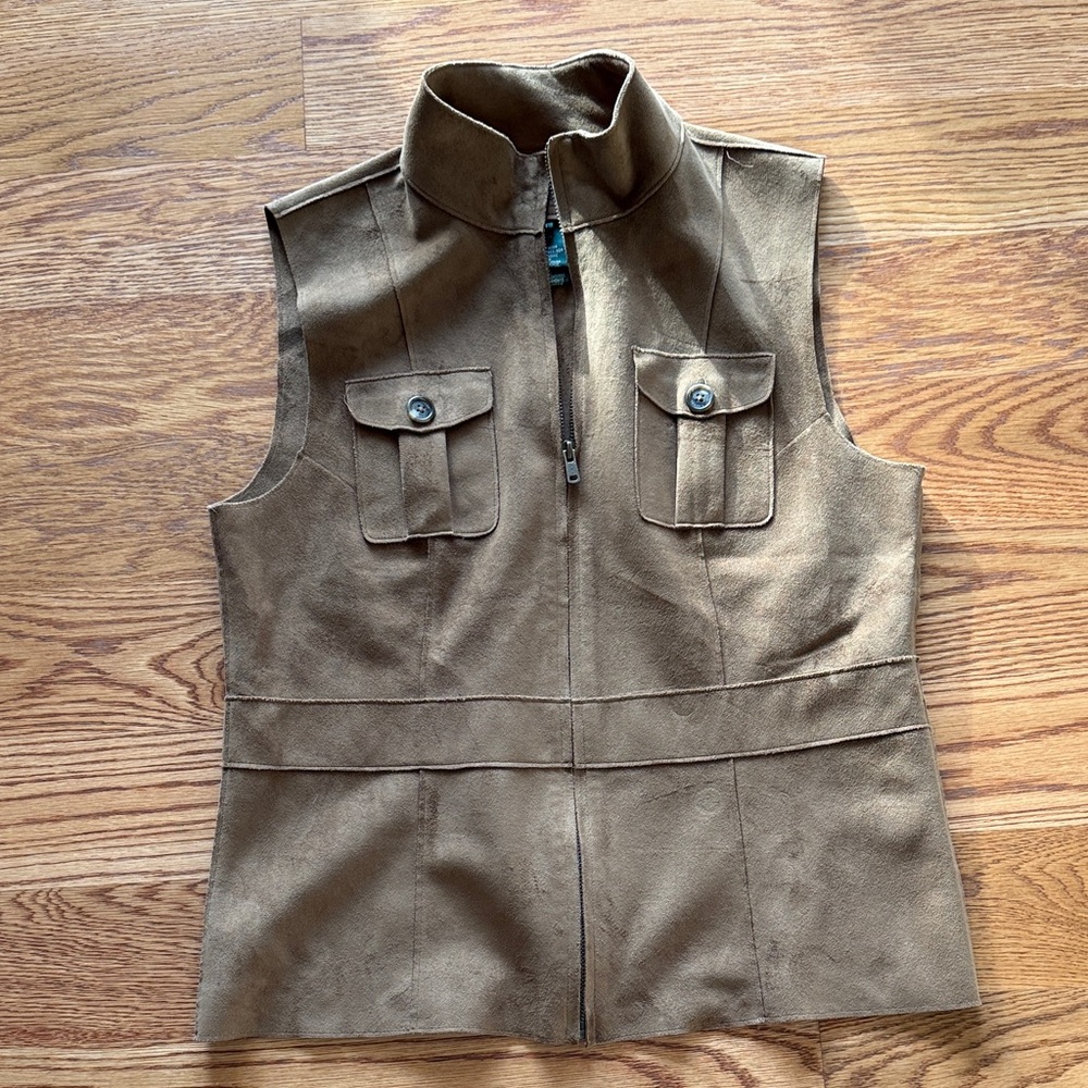 Lauren Brown Vest